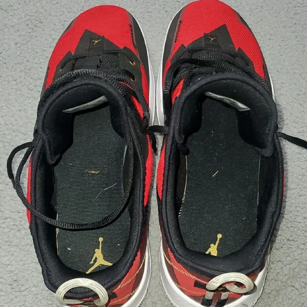 Jordan Stay Loyal 2, Red and Black Athletic Shoes Size 15 - Picture 5 of 10